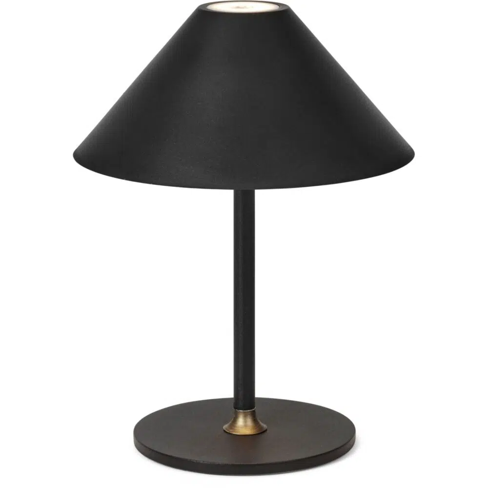 "HYGGE" Batteri bordlampe - Black