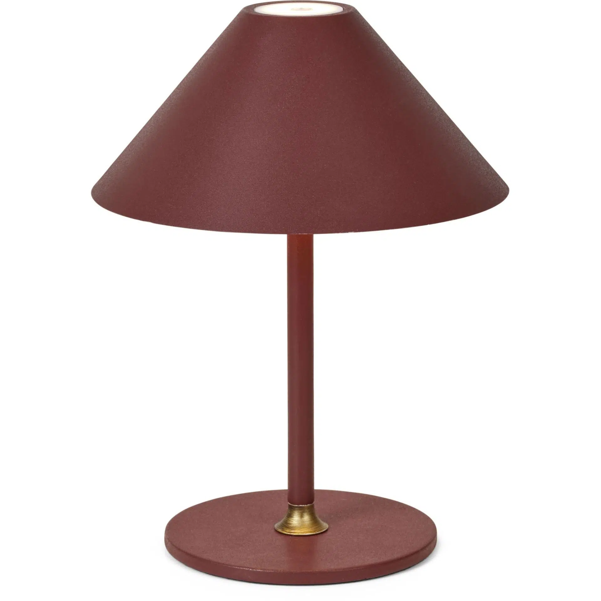 "HYGGE" Batteri bordlampe - Bordeaux