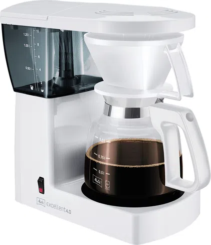 Melitta Kaffemaskine Excelent 4.0 Hvid