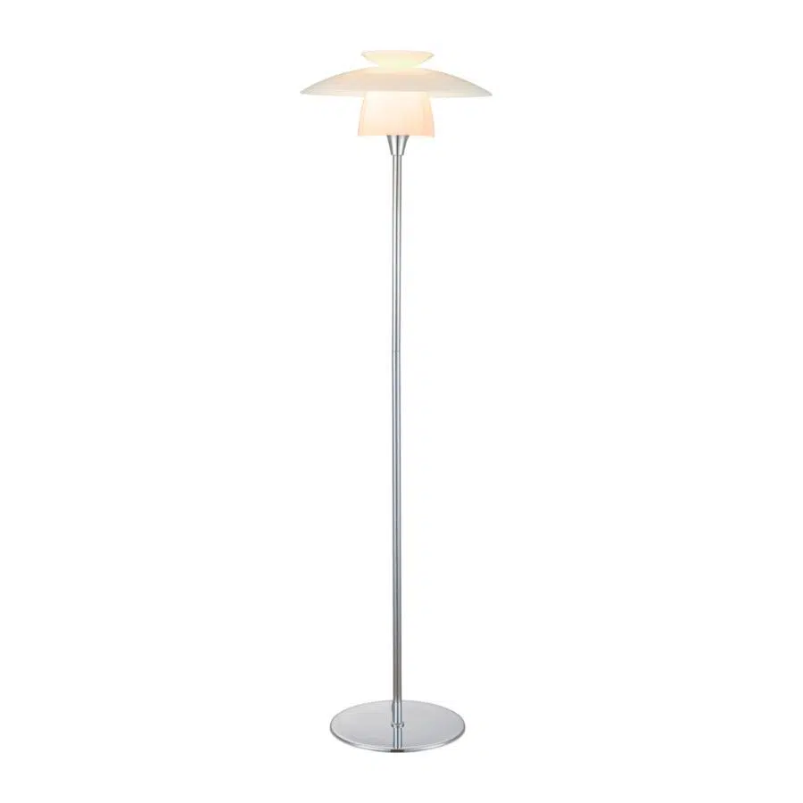 Scandinavia Gulv Ø40 - Opal/Krom