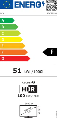 TCL 43C655 - QLED 4K Google TV - Image 6