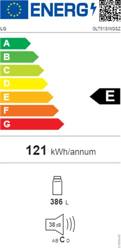 LG GLT51SWGSZ - Fritstående køleskab - Image 10