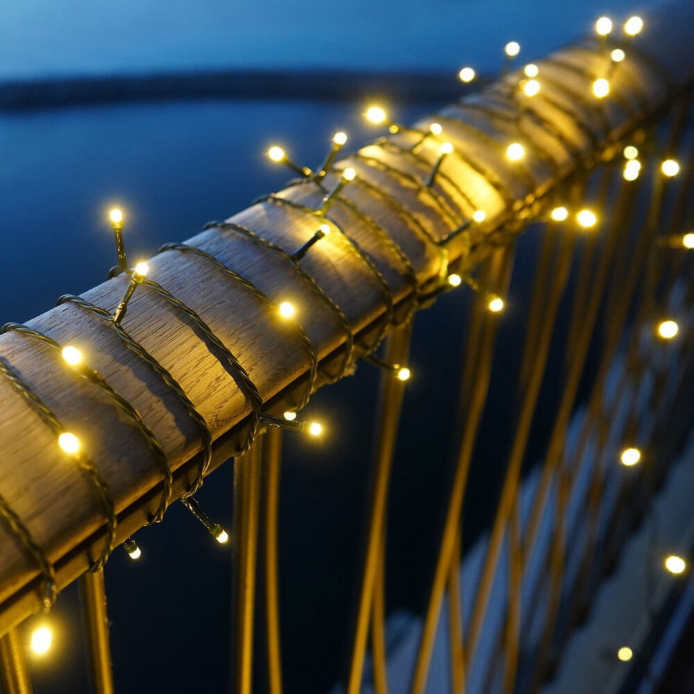 SIRIUS EASY-LINE BATTERIKÆDE 80 LED 3,95 M